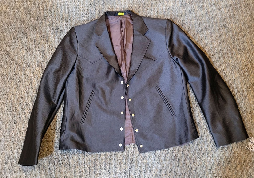 Vintage Mesquite Western Rockabilly Waist Jacket 44R Clean!