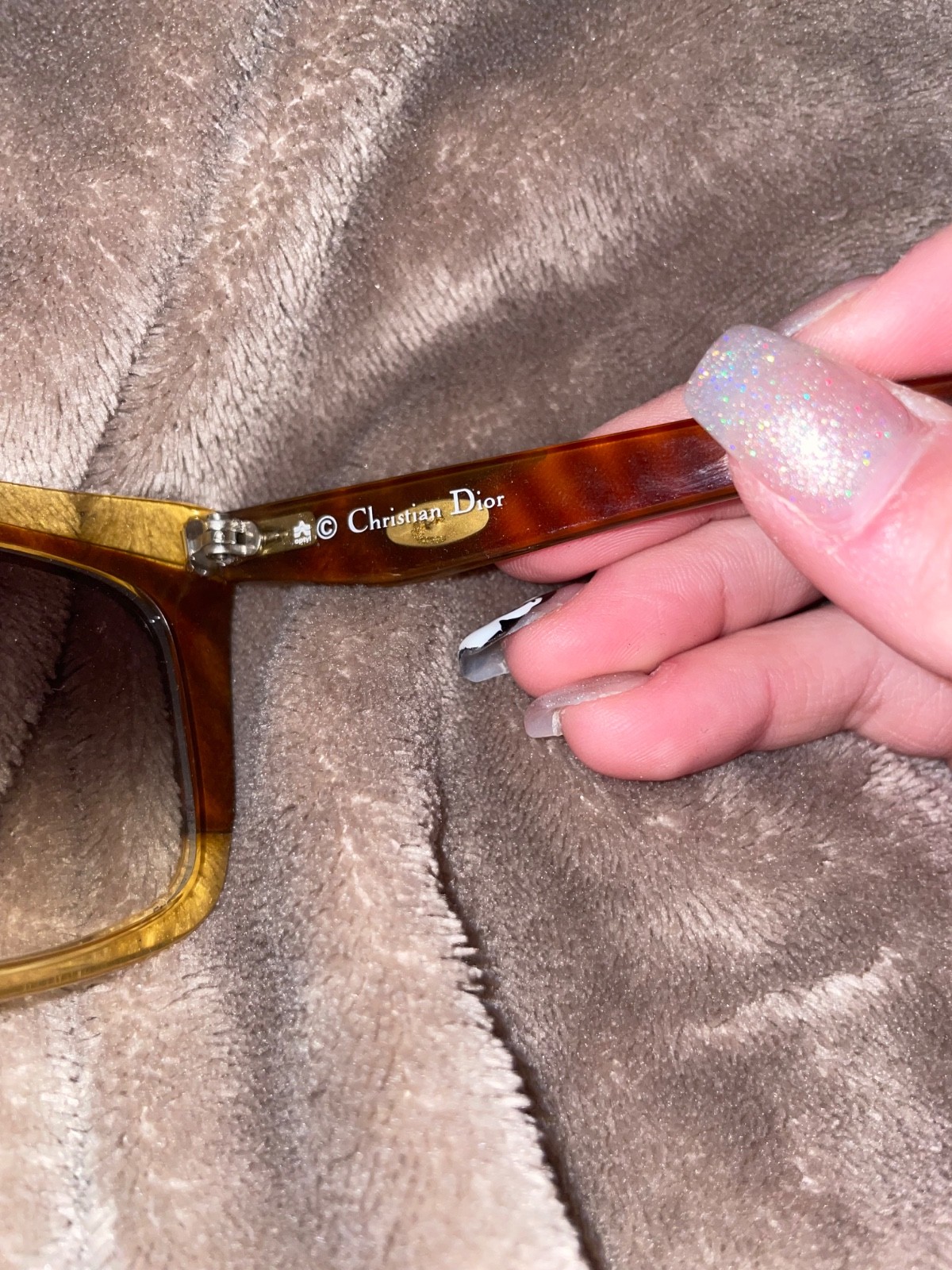 1980s DIOR 2400 vintage sunglasses squared