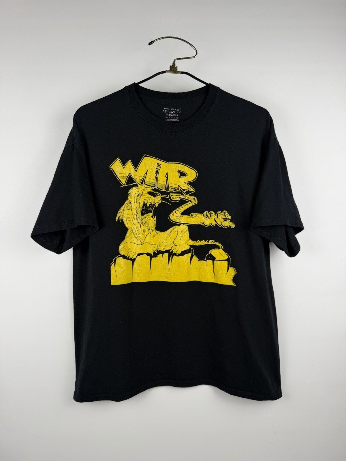 Y2K Warzone Hardcore The Lion And The Snake Tee Revelation Records XL 24×30