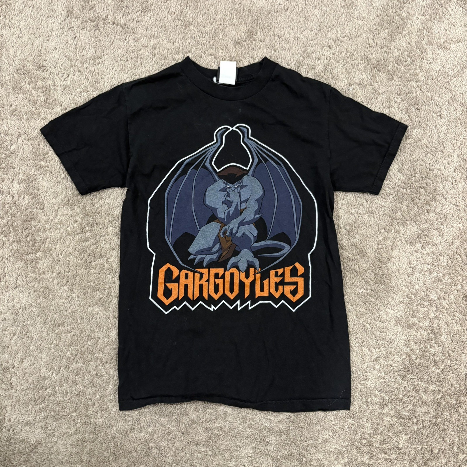 Vintage Gargoyles T Shirt Small Black Stone By Day Warriors By Night