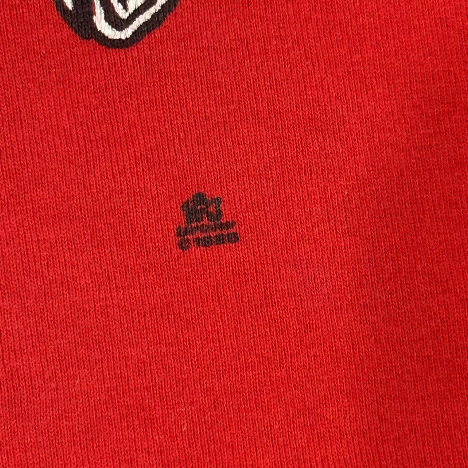 Vintage 80s Wisconsin Badgers Bucky Sweatshirt Jerzees Russell Mens L USA