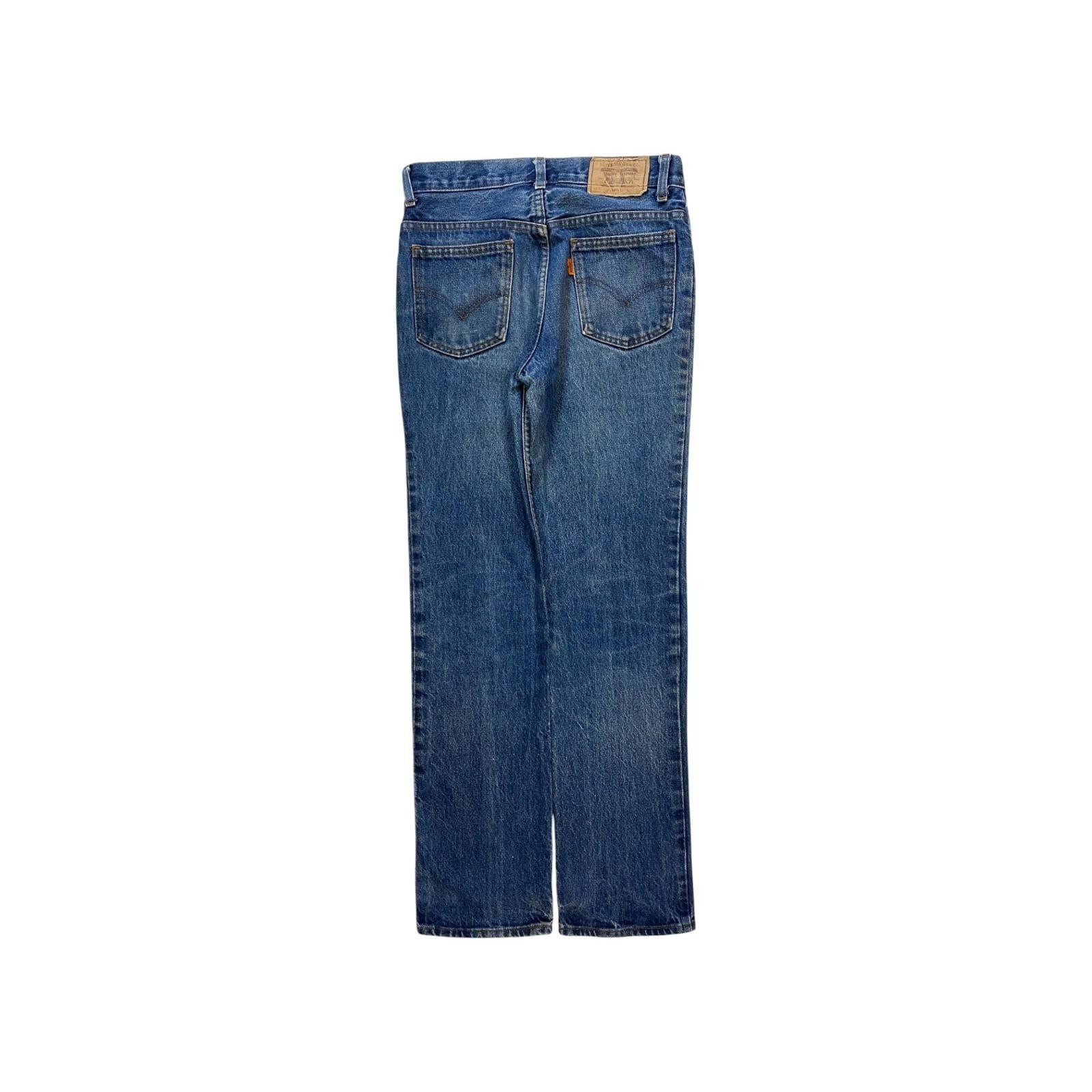 Levi’s Vintage 627 Jeans Orange tab 1990’s Blue W35 L31