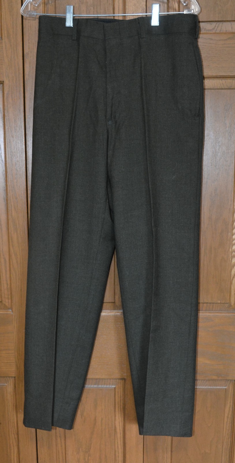 VTG Men’s 100% Wool U.S. Military SERGE Trousers 2234 32S WAUTAUGA APPAREL