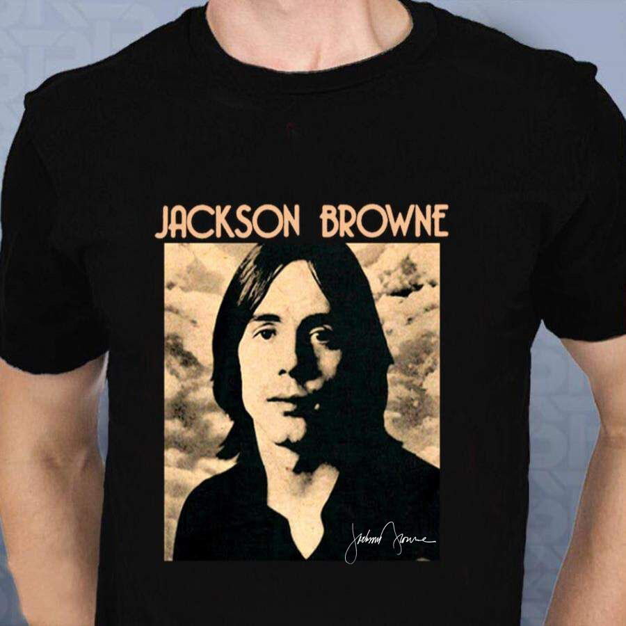 Potrait Legend Jackson Browne Shirt Black Short Sleeve Unisex S-234XL CC1295