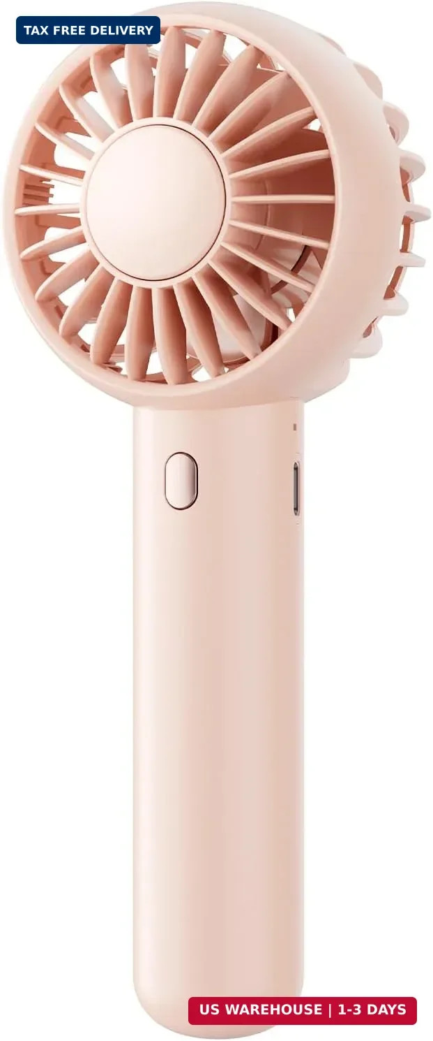 Gaiatop Mini Portable Fan, Small and Powerful, Cute Design 3 Speed Personal Hand