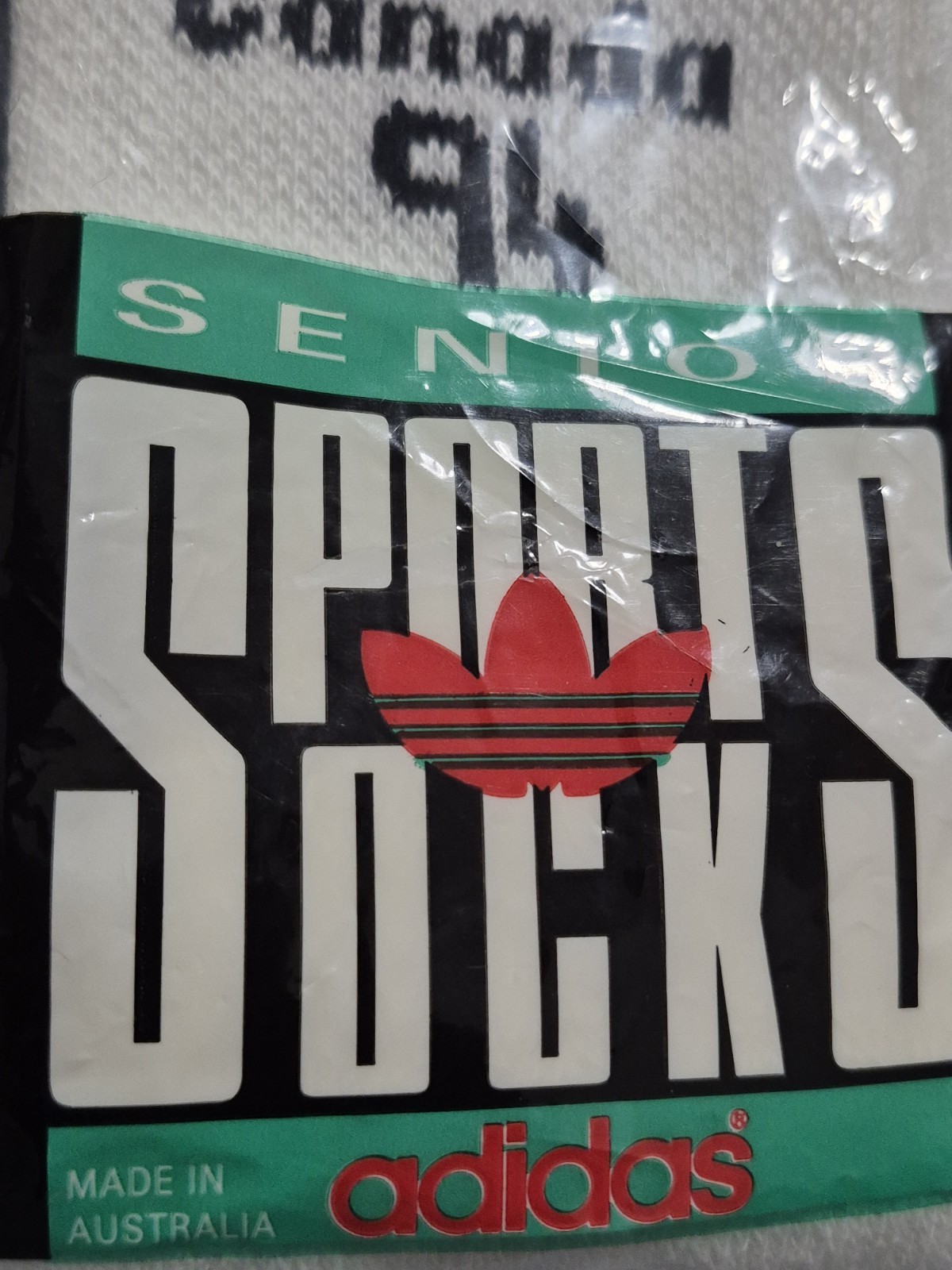 Vintage Adidas Canada ’94 World Cup Socks Senior Size 6-11 Deadstock Made in Aus