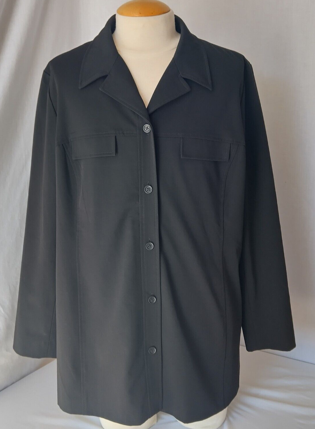 Worthington Work Stretch Separates Women’s Jacket Black NO SIZE TAG Vintage