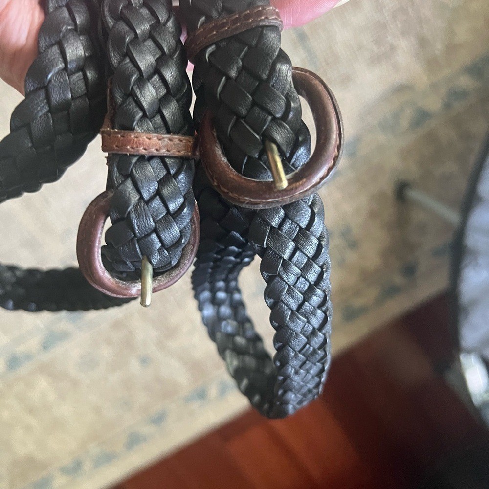Handsome Vintage Braided Suspenders/ Braces Torino Polo Equestrian Style