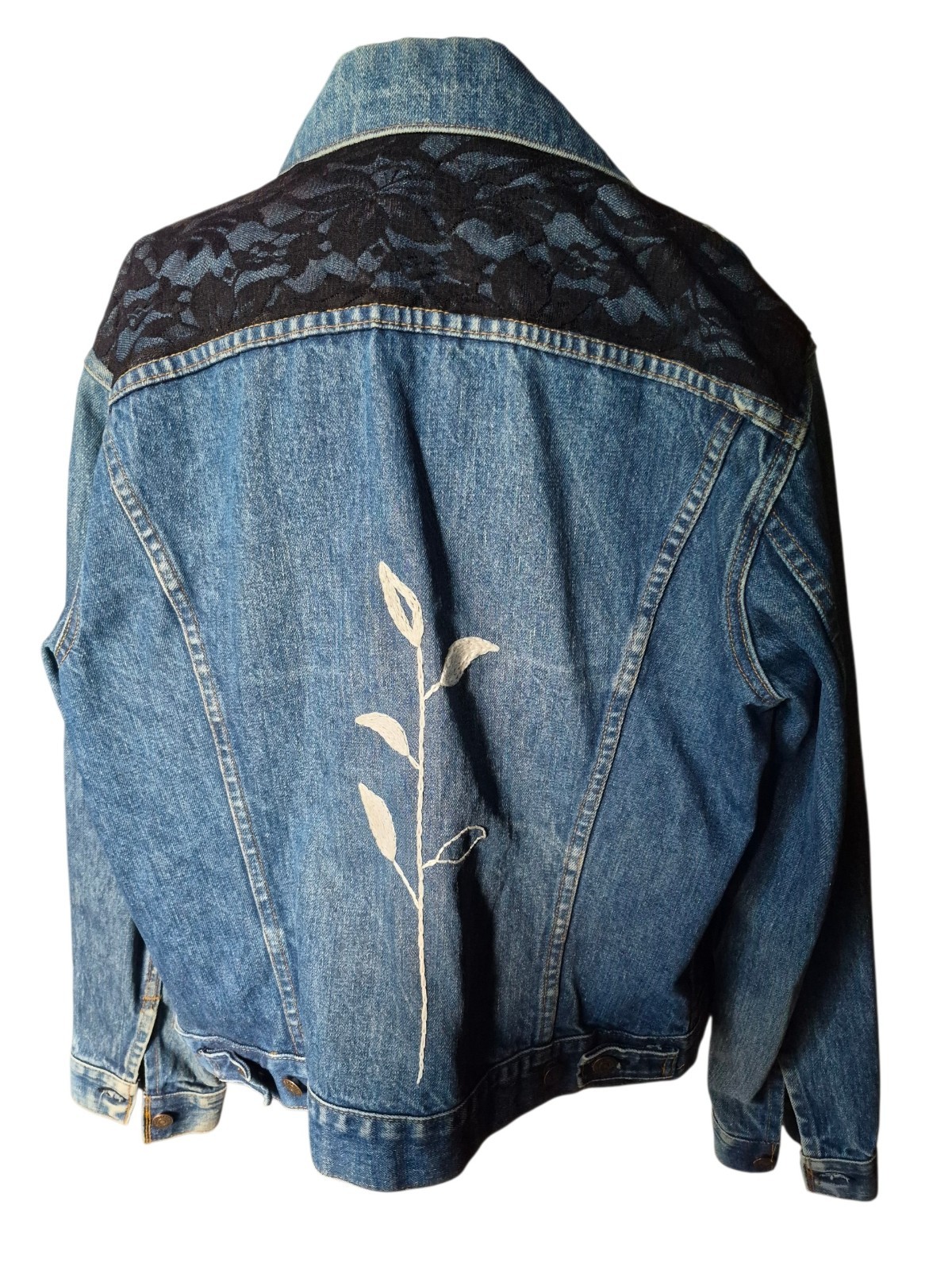 Rare Vintage Levi’s Type III Trucker Jacket Blank Tab Blank Buttons Art Denim