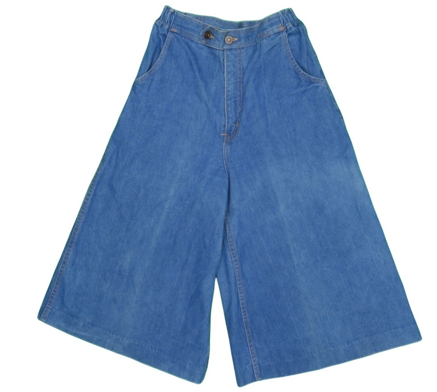 1970s Vintage The Jean Machine Culottes Size 24-26