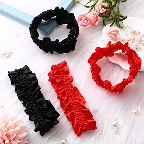 4 Pcs Roaring 20s Armband Sleeve Garters for Men 1920s Sleeve Shirt Costumes
