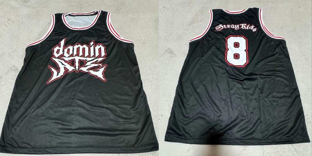 Collection Stray Kids band Basketball Jersey sleeveless S-5XL Men NO2415