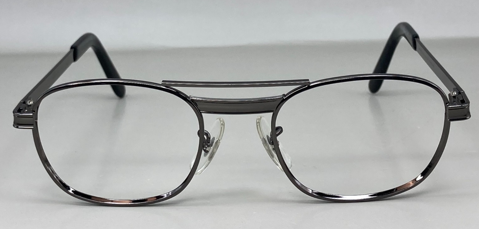 Titmus Vintage Eyeglasses Frame Black Round Full Rim Z87 50[]20 5 1/2 Eyewear