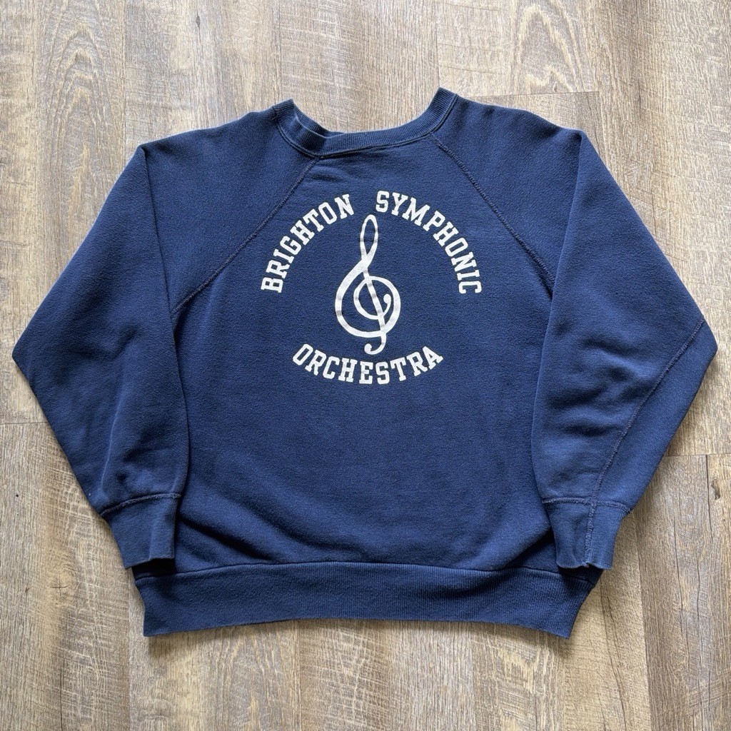 1970s Brighton Symphony Orchestra Sweatshirt Velva Sheen Tag