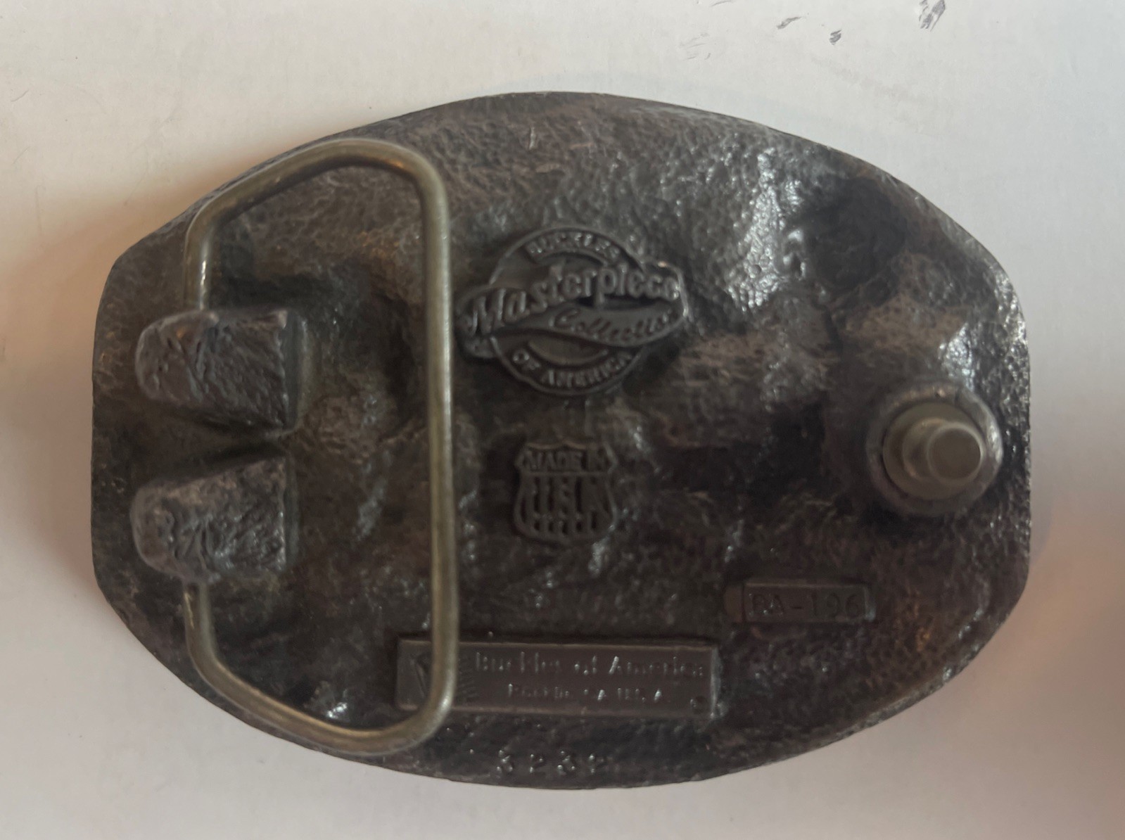 Vintage Belt Buckle Golf Masterpiece 3.5 inches BA-196 Buckles Of America