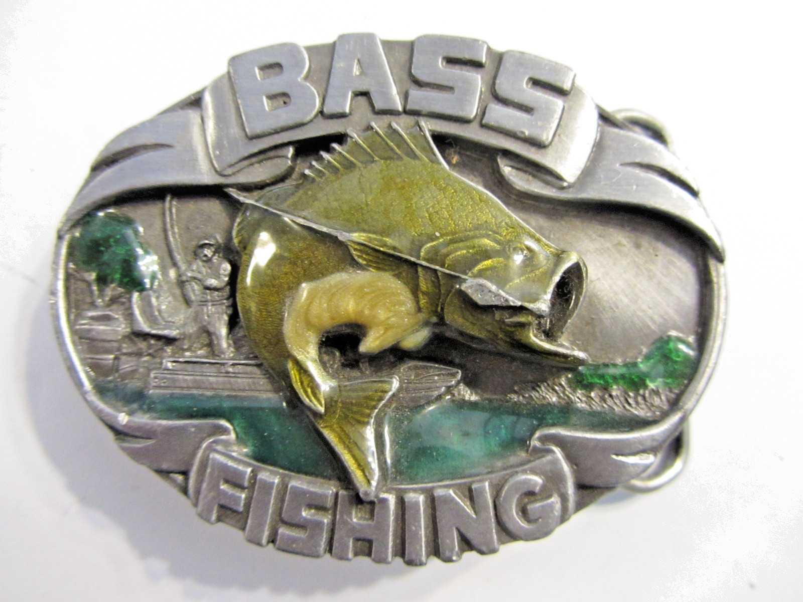 Bass Fishing Siskiyou 1986 Belt Buckle 138