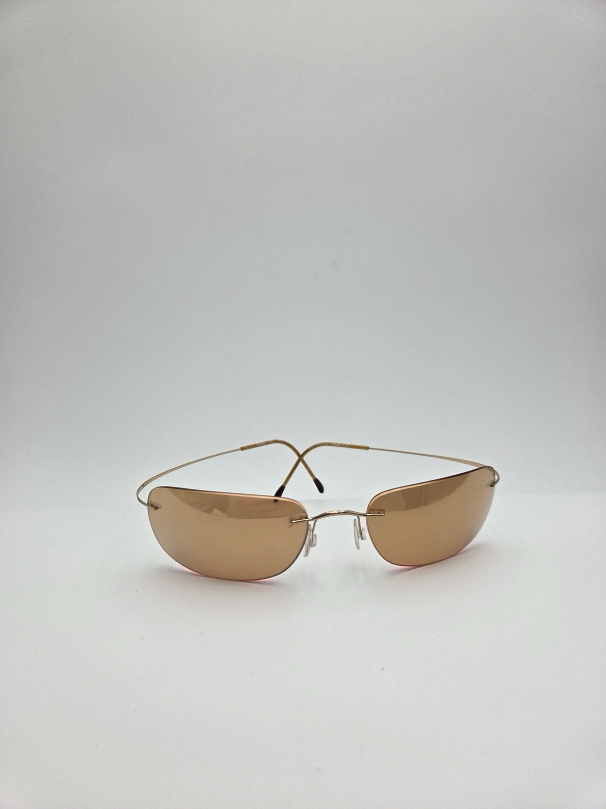 Vintage Silhouette 7136 Sunglasses 90s Rimless Austria Designer Eyewear Unisex