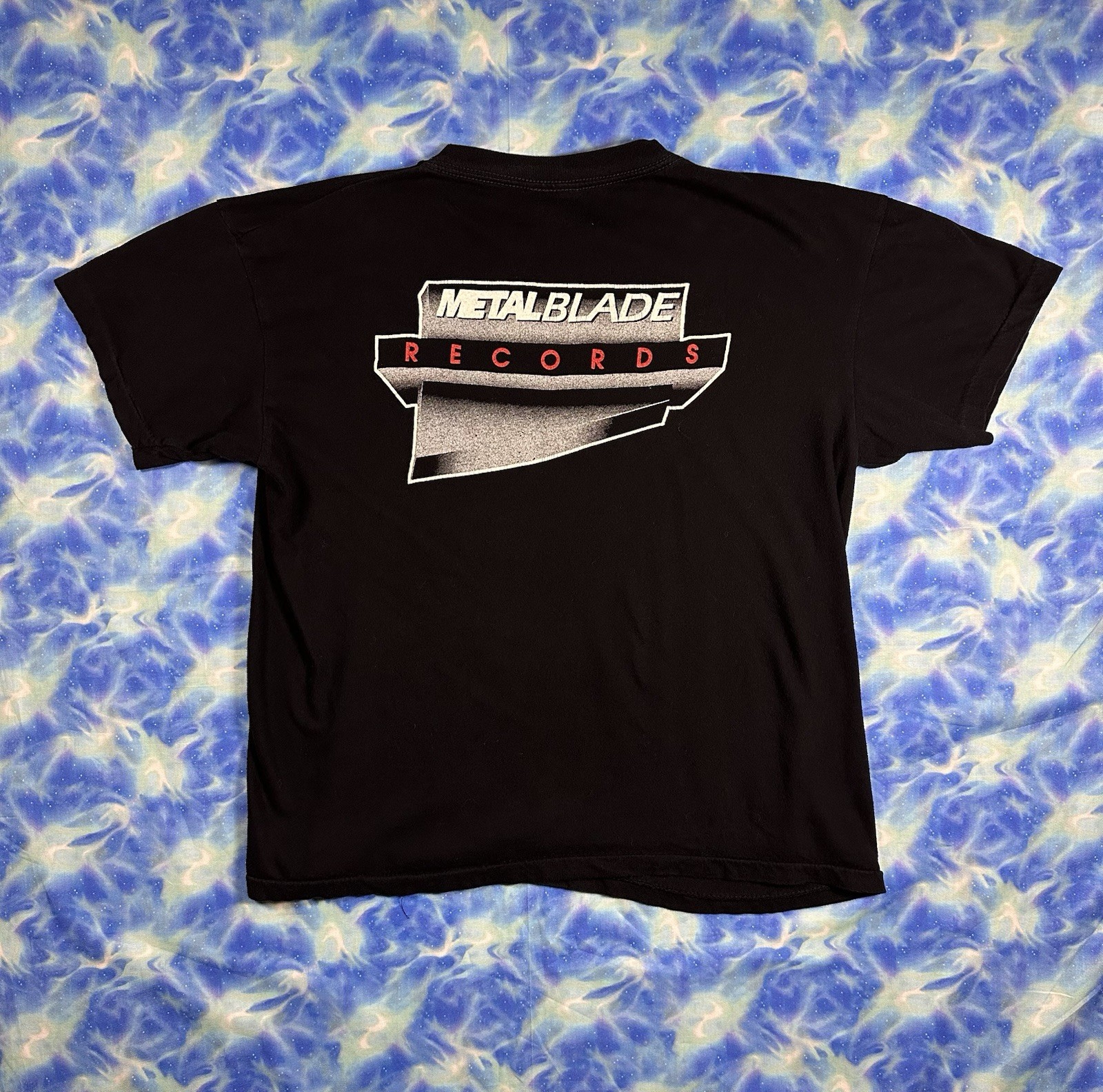 Vintage Metalblade Records Tshirt Size Large 90s Made In USA Single Stitch Black