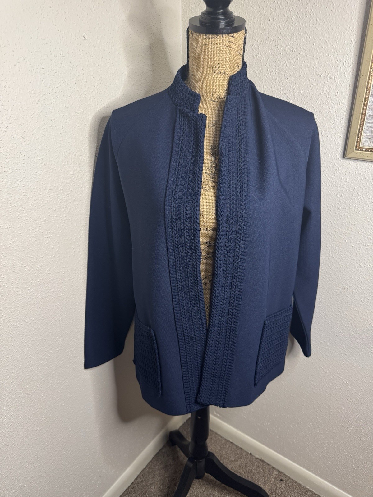 1970’s Vintage Hedy Knits Blue Women’s Jacket L