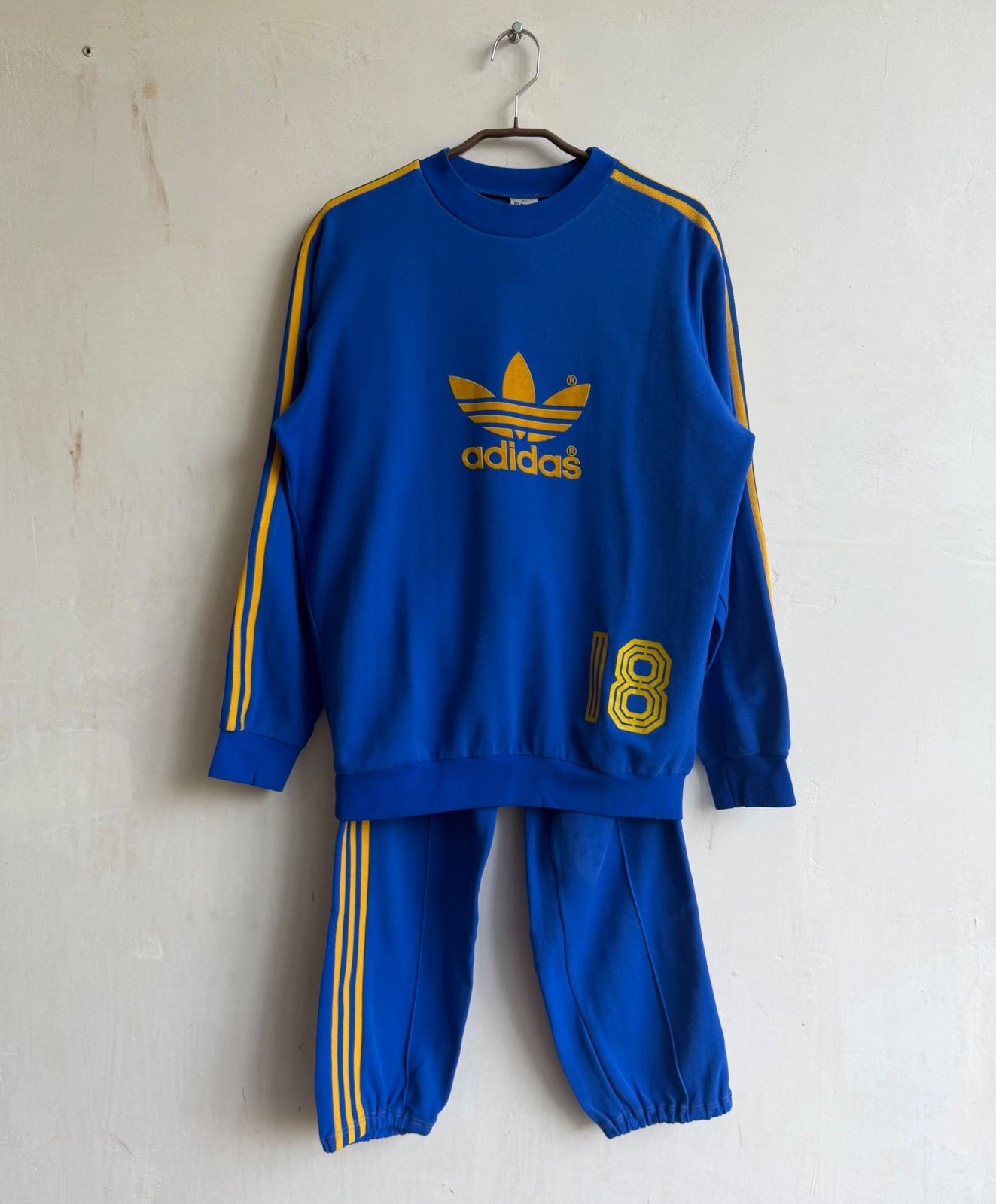 Rare Vintage 70-80s Adidas FC Unterstrass Zurich Track Suit