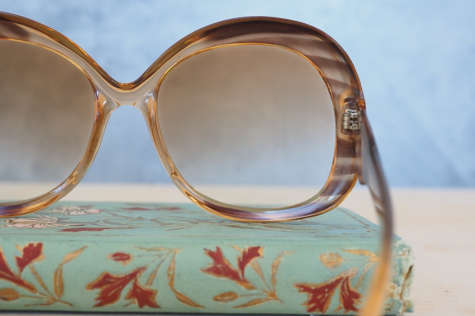 Vintage 1970s Samco Sunglasses Disco retro Made In Italy Grandma Chic