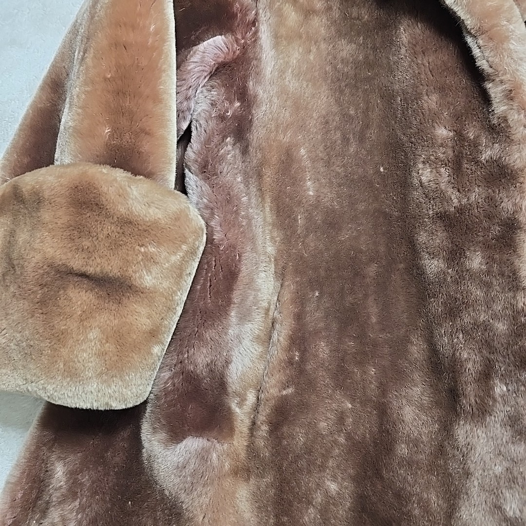 Vintage 1960s Sheared Beaver Fur Coat Brown Gerber Furs Hart-Albin MCM