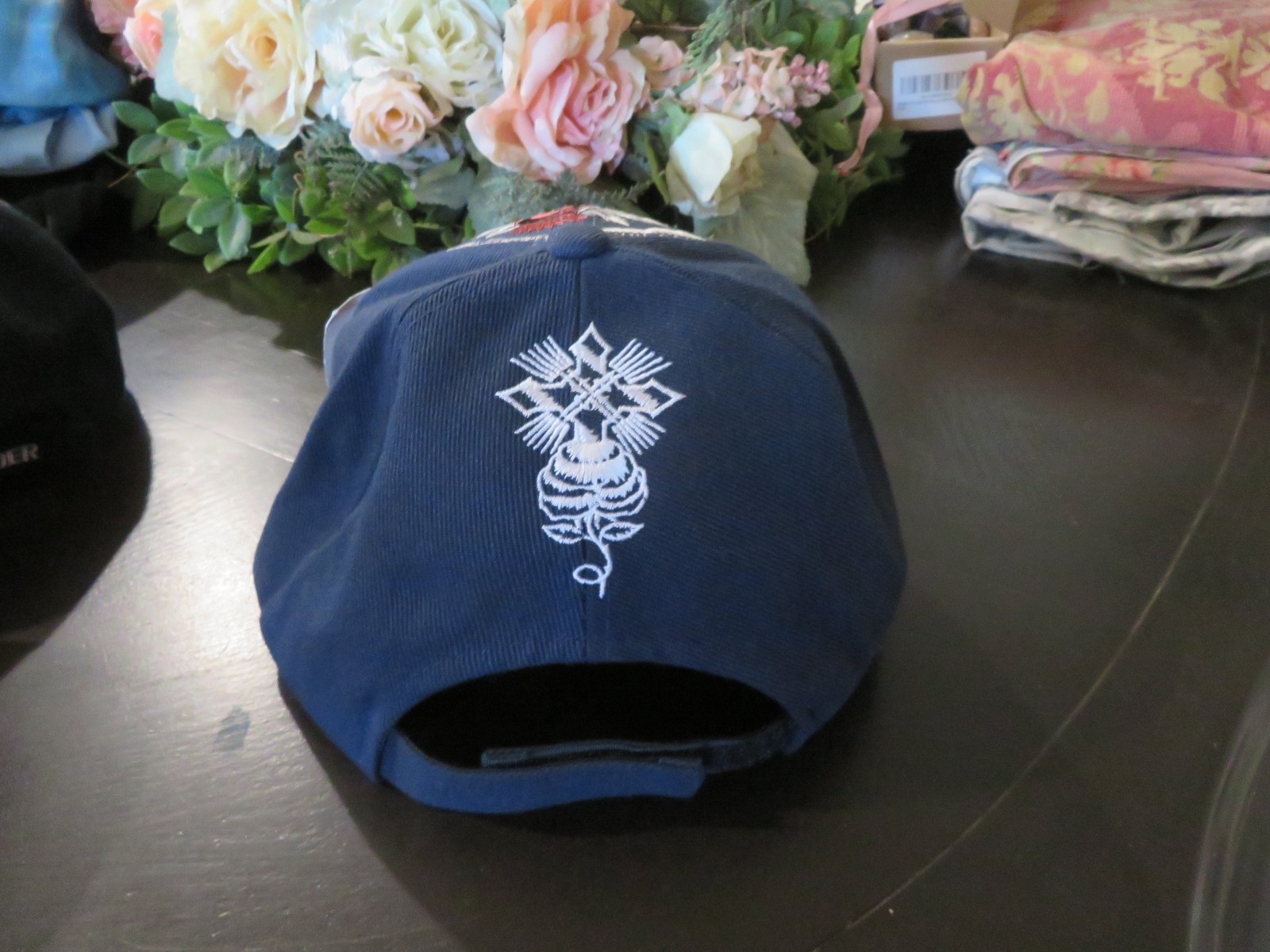 Vintage NWT Old Stock Never Worn Mother Mary Low Rider hat Ballcap EMBROIDERED
