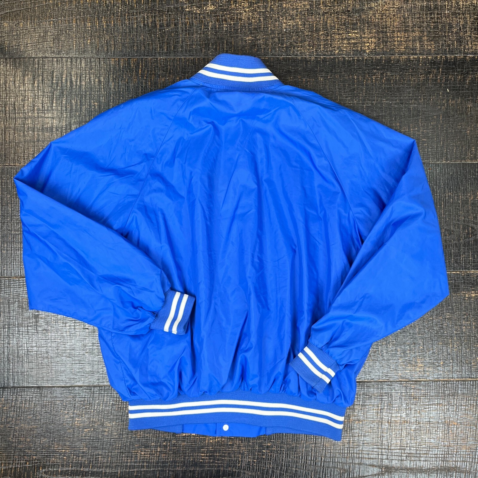 VTG Soffee Los Angeles Dodgers Embroidered Blue Varsity Jacket Men’s Size XL
