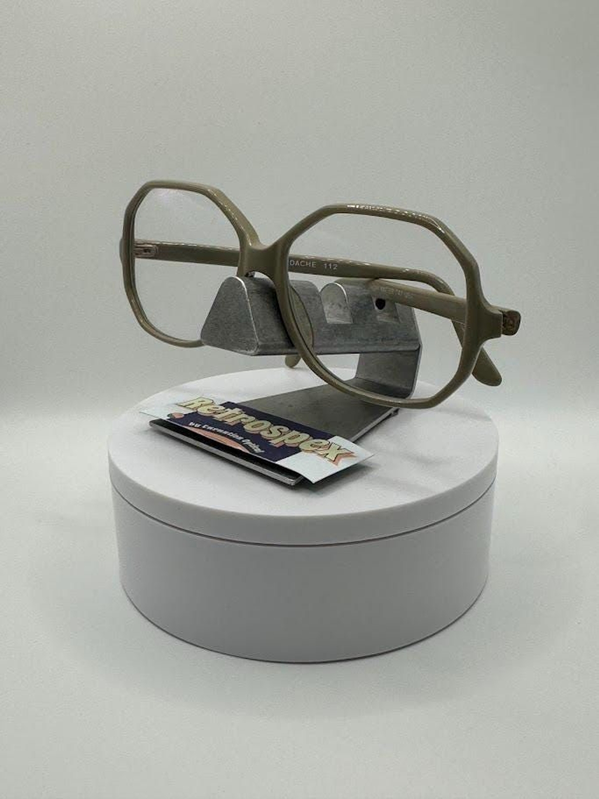 NEW Vintage Clear Glasses | Non RX | Octagon | Mushroom Frame | Jordache