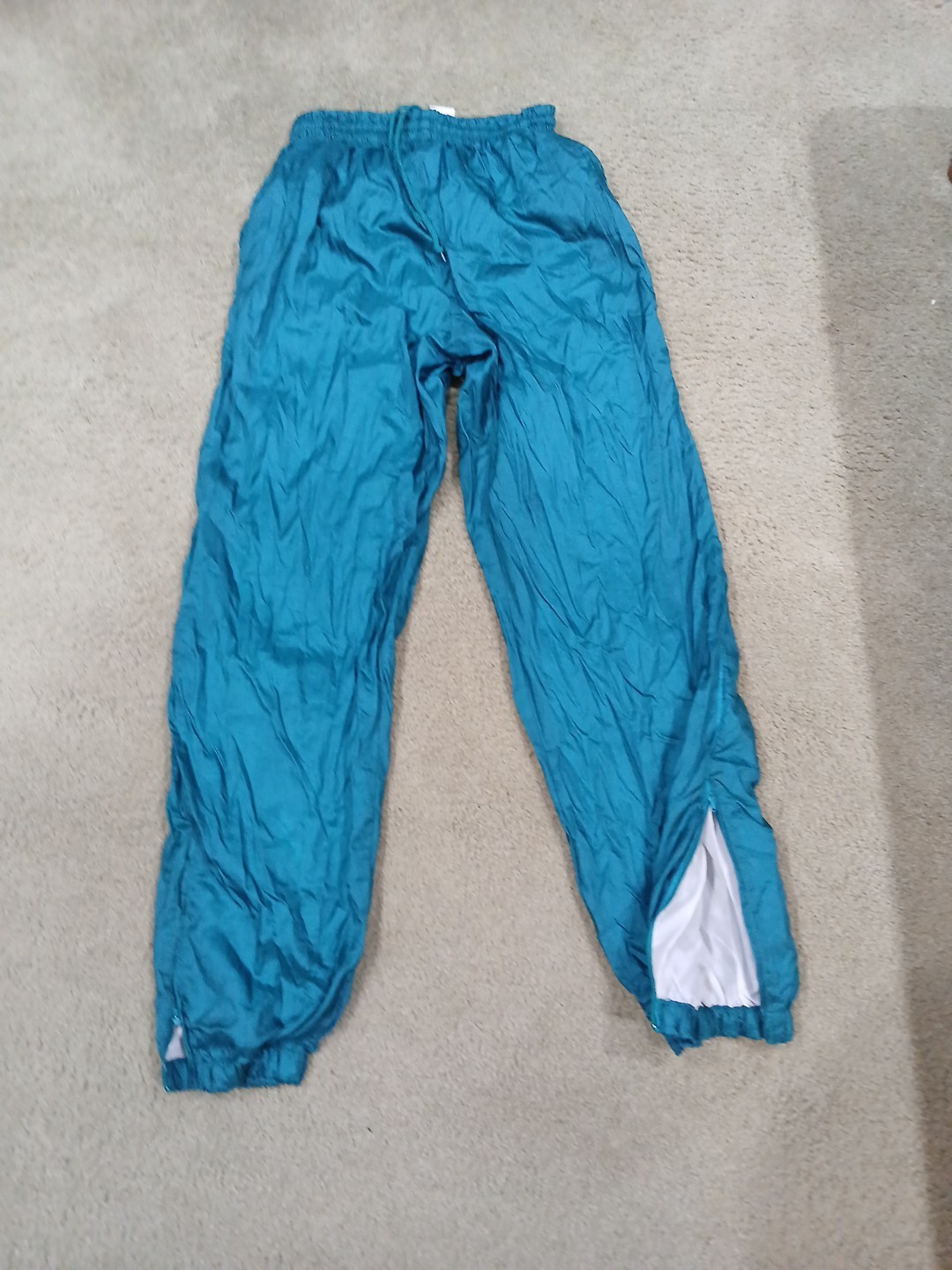 Vtg 80s 90s Honors Track Suit M Windbreaker Jacket Pants Retro Colorblock Geo