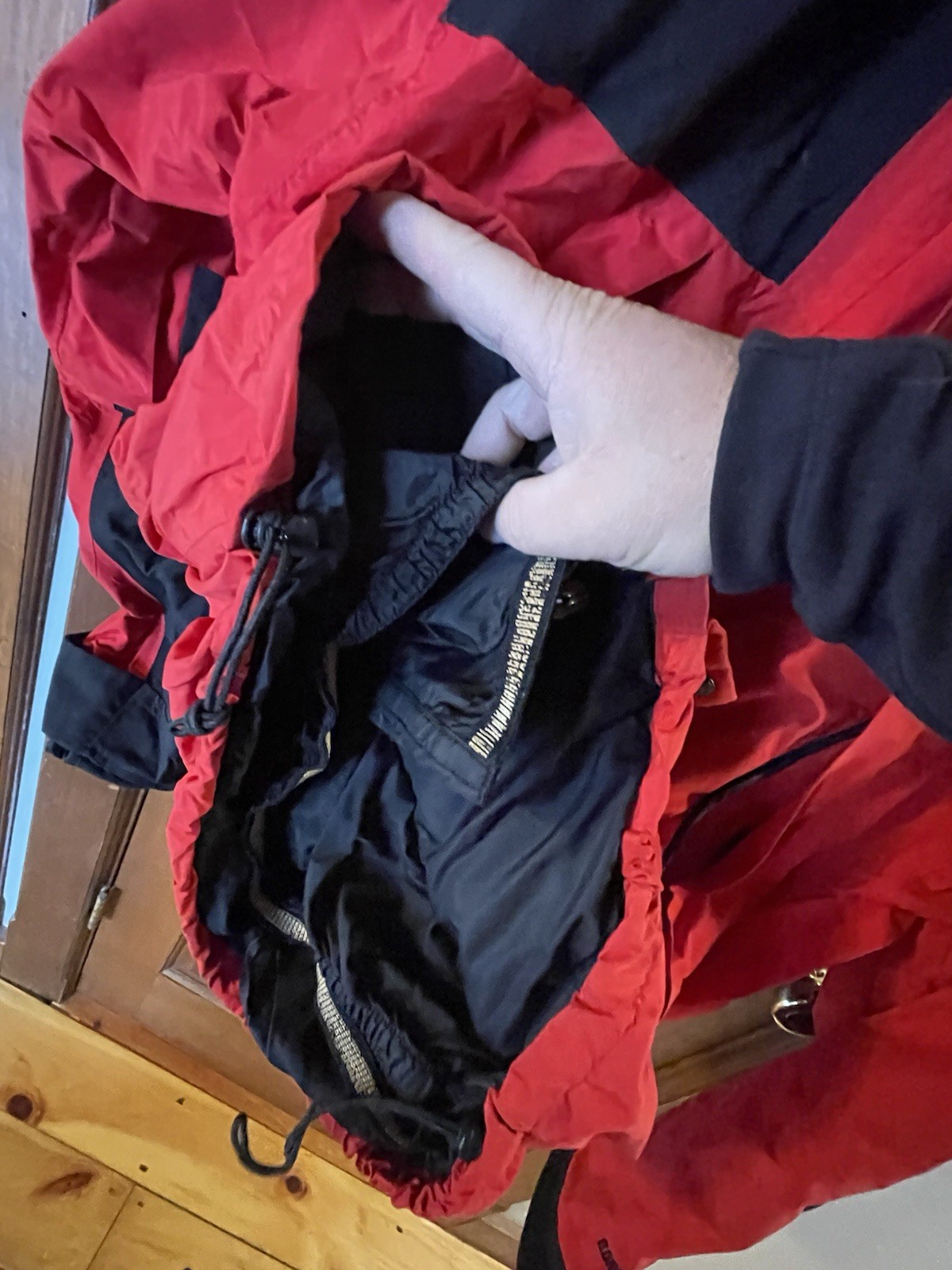 Vintage 90s The North Face Red Gore-Tex Mountain Light Jacket Size L