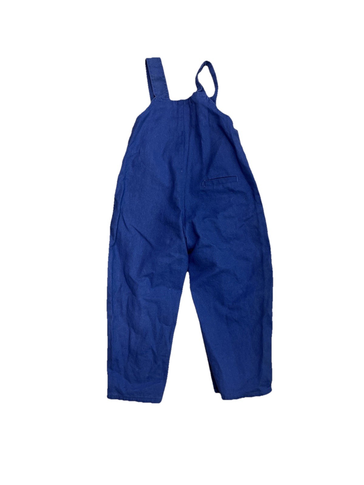 Vintage Happy Kids Baseball Embroidered Overalls Boys Size 18 Months Retro Sport