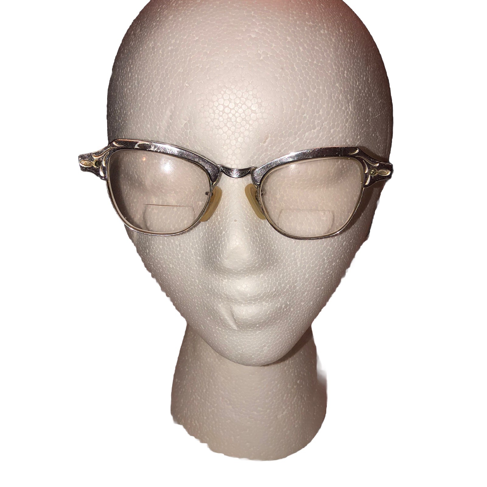 Bausch & Lomb Eyeglasses Frames 4 1/2-5 3/4 1/10 12K GF 20-44 Read Inside @B