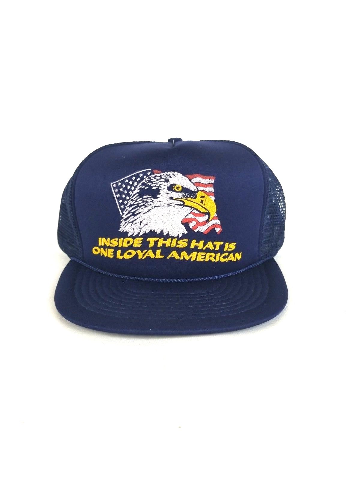 Vintage 80’s Mohr’s Mesh Snapback Trucker Inside This Hat Is One Loyal American