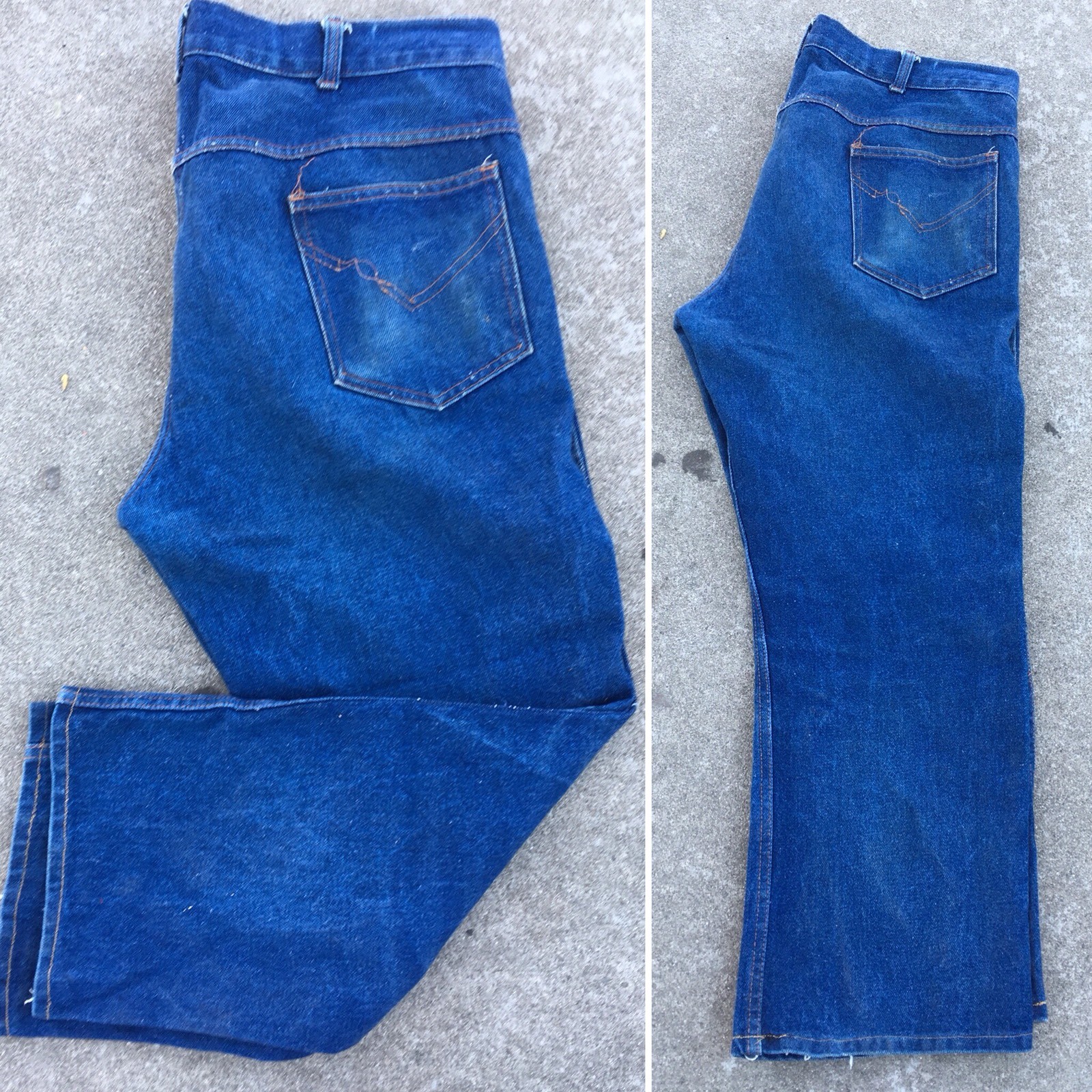 Vintage Jeans Talon 42 Zipper 40” Waist 27” Inseam