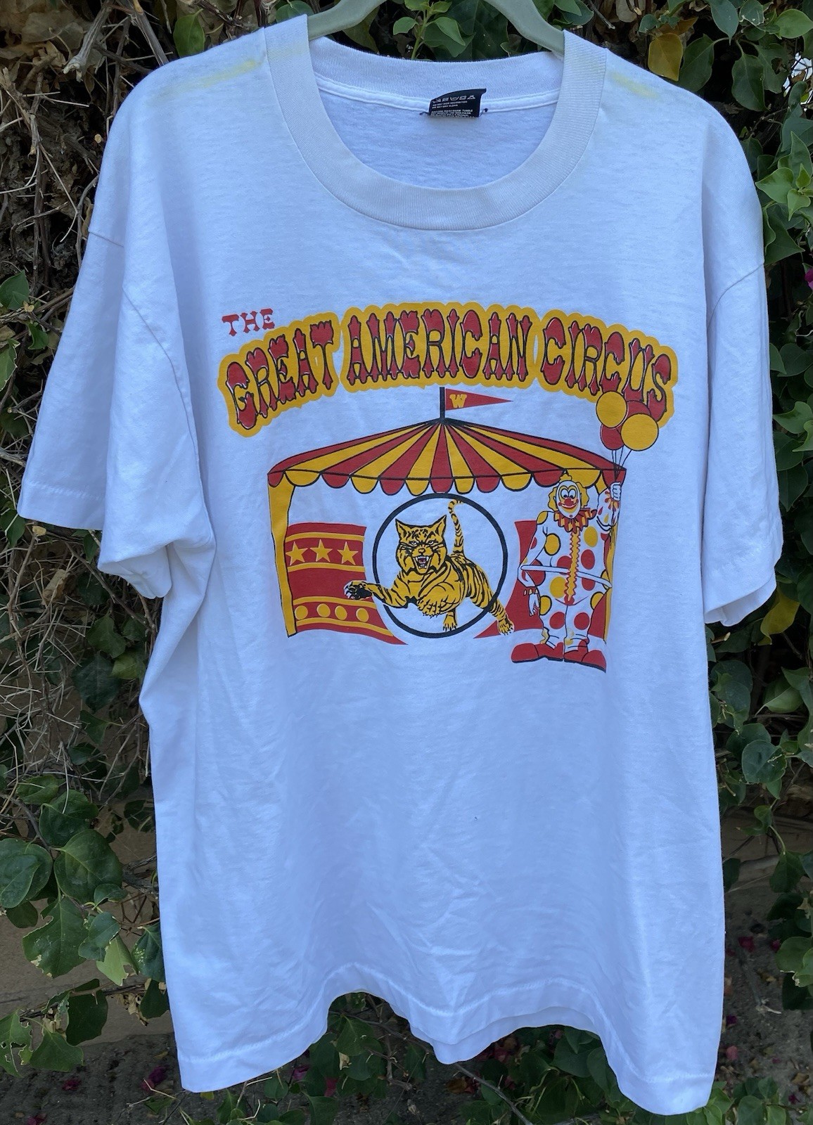 The Great American Circus Royal Wilson Marching Alliance T Shirt 90s XL Vintage