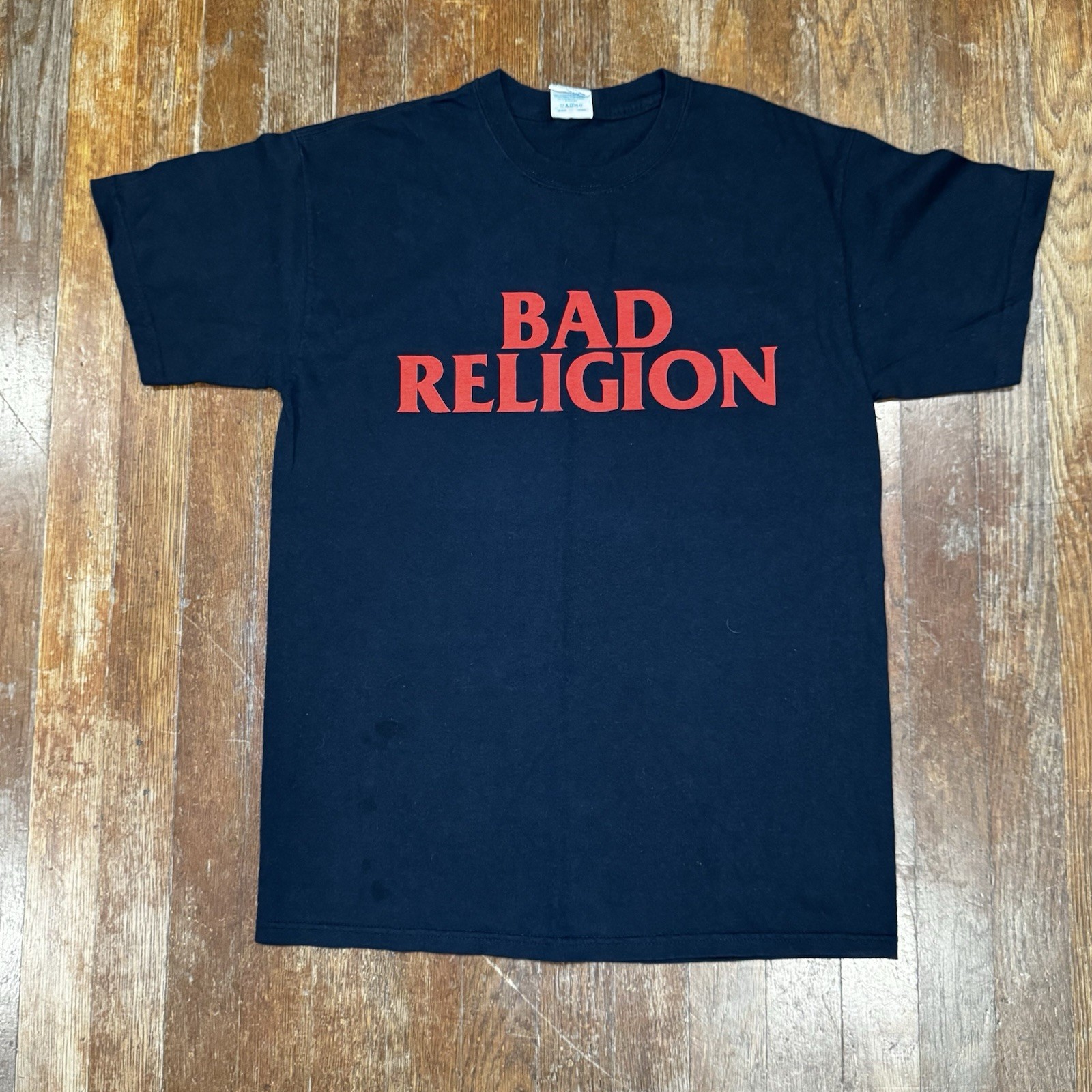 Bad Religion Authentic Concert Tee Shirt Men’s Size Med Black 1980 2010 Gildan