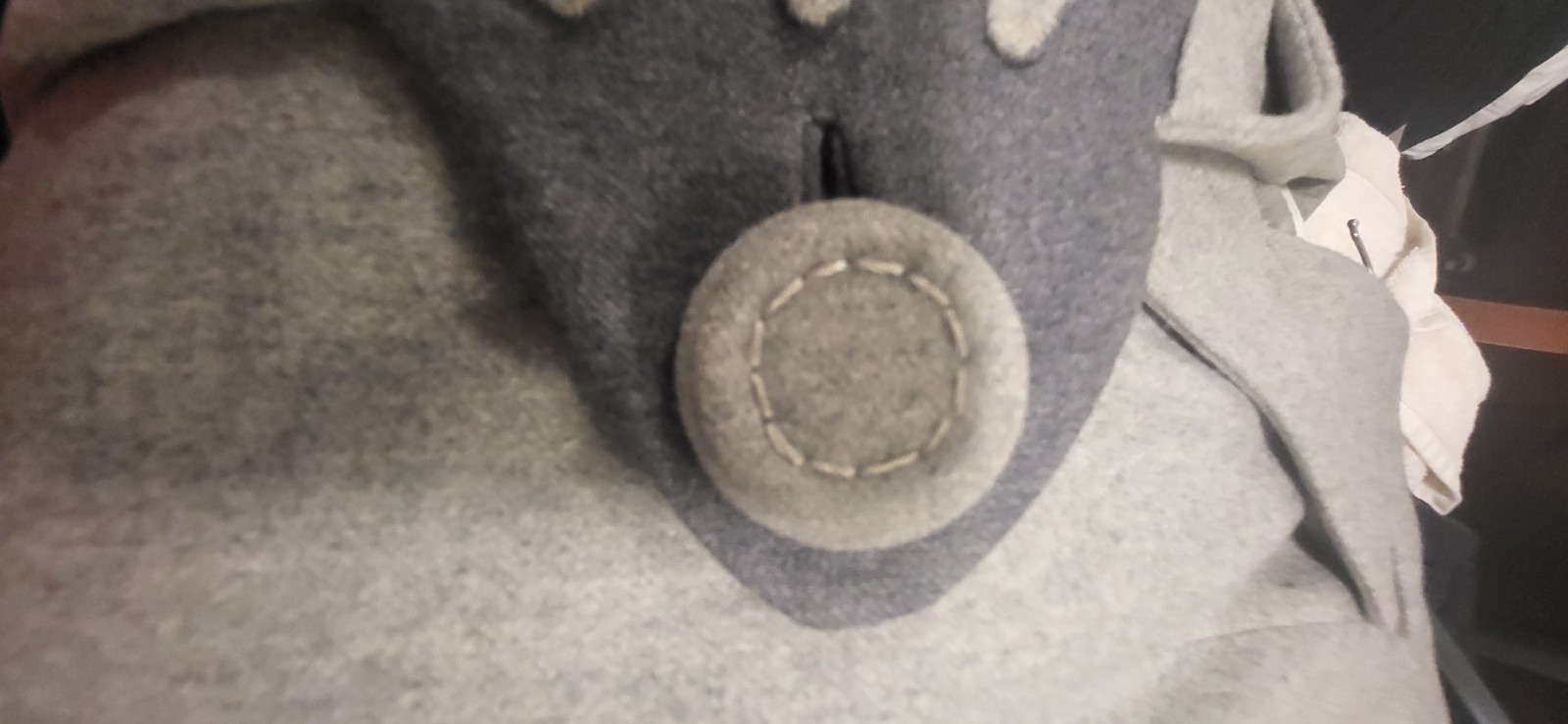 Vintage Miller’s Excl. Smart Wear Gray & Dark Gray Burst Tailored Wool Jacket M