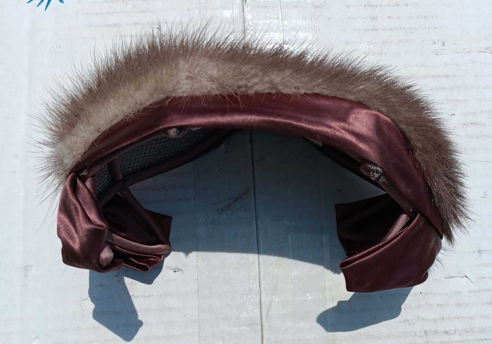 Norman Durand Gray Mink Ladies Vintage Hat