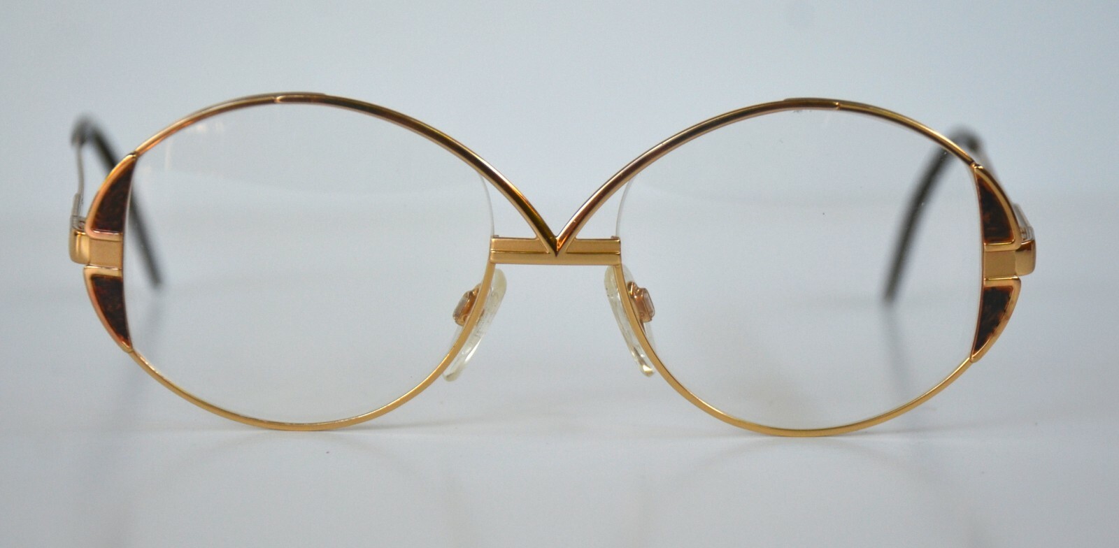 Cazal Vintage Eyeglasses – NOS – Model 241 – Col. 383 – Gold & Marble Brown