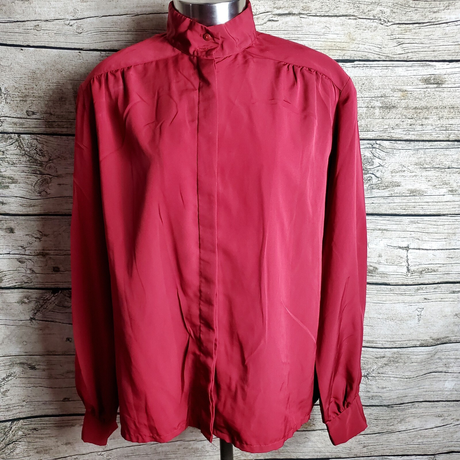 Pendleton Country Sophisticates by Pendleton Blouse Size 18 Womens Red