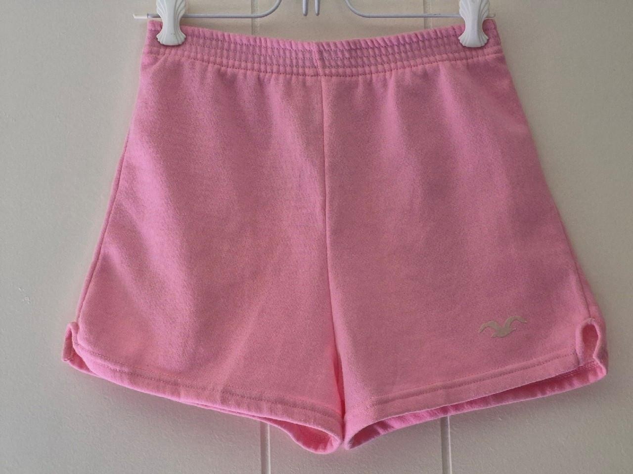 Vintage 70s 80s WRANGLER Pink SWEAT SHORTS Old School Gym Track SEAGULL Size M