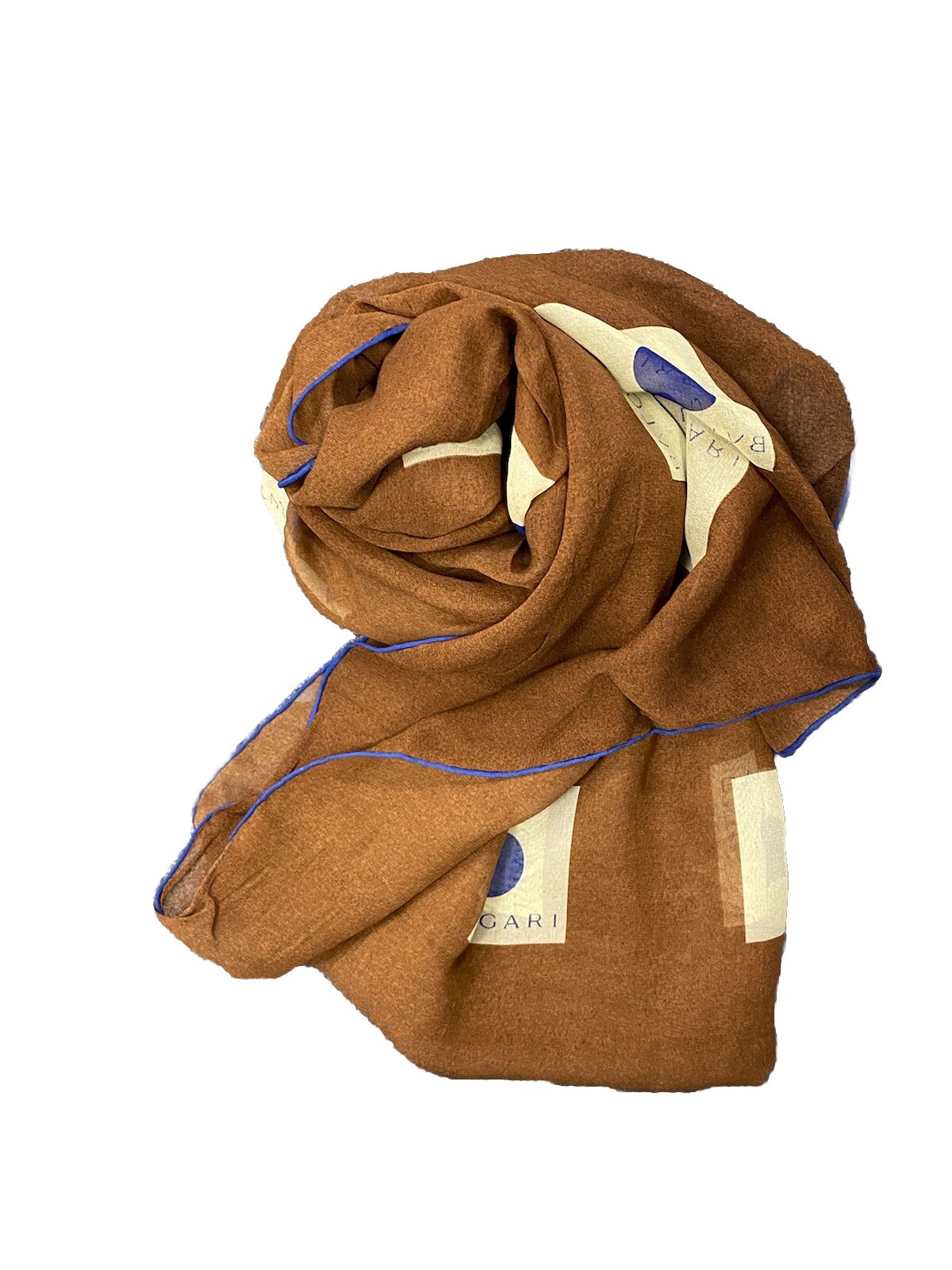 BVLGARI SCARF WOMEN WOMAN SCARF VINTAGE JHD9058