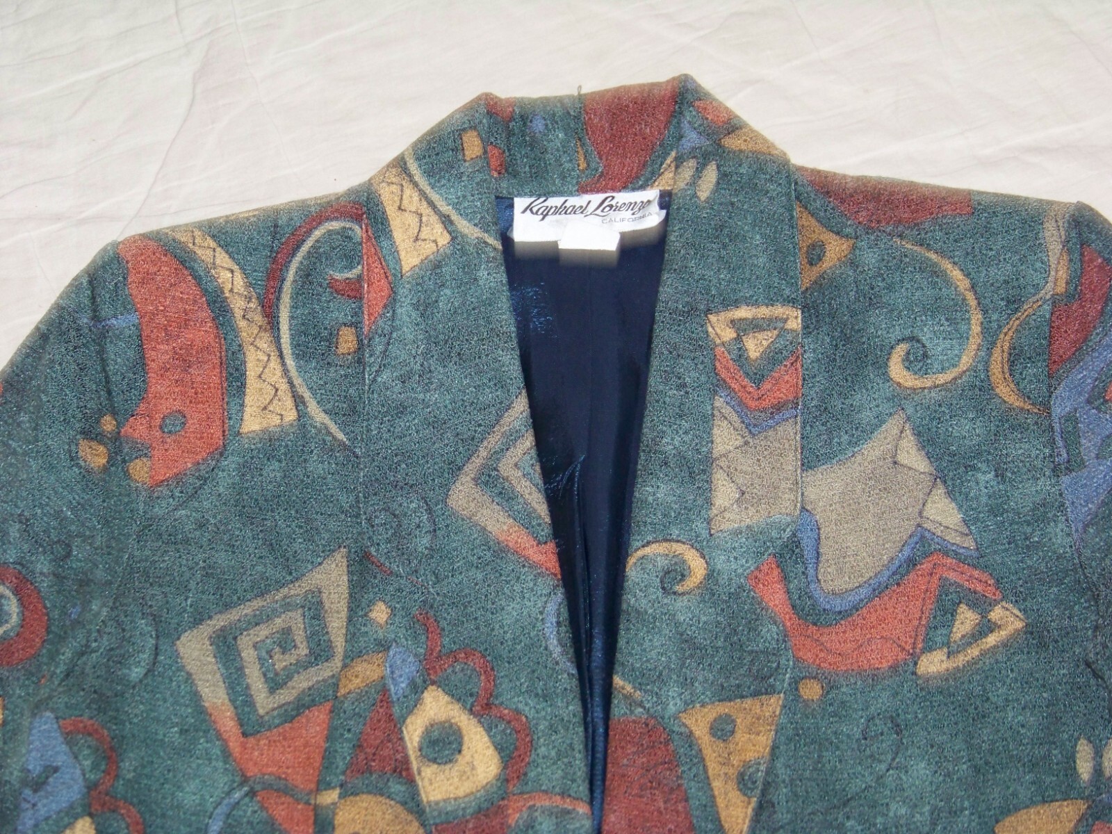 Vintage Raphael Lorenzo California Blazer – M (See Measurements)