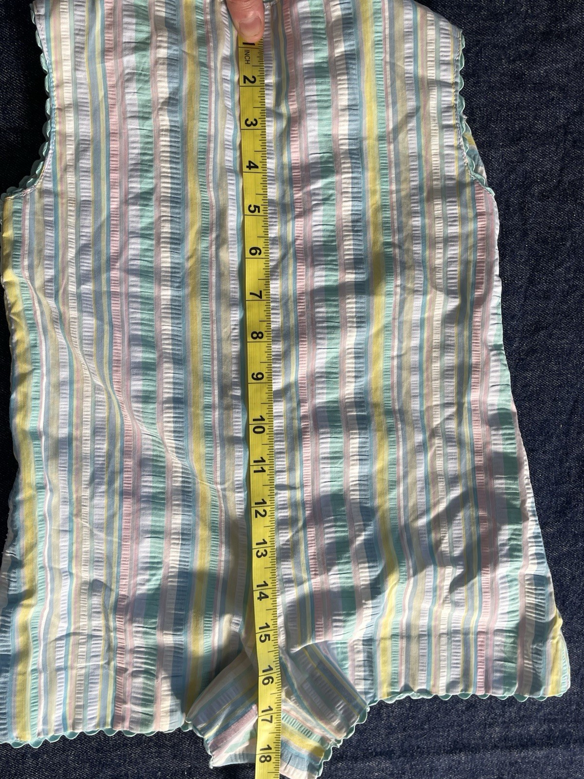 Vintage Toddler Romper Pastel Spring Summer Beach (See Measurements)