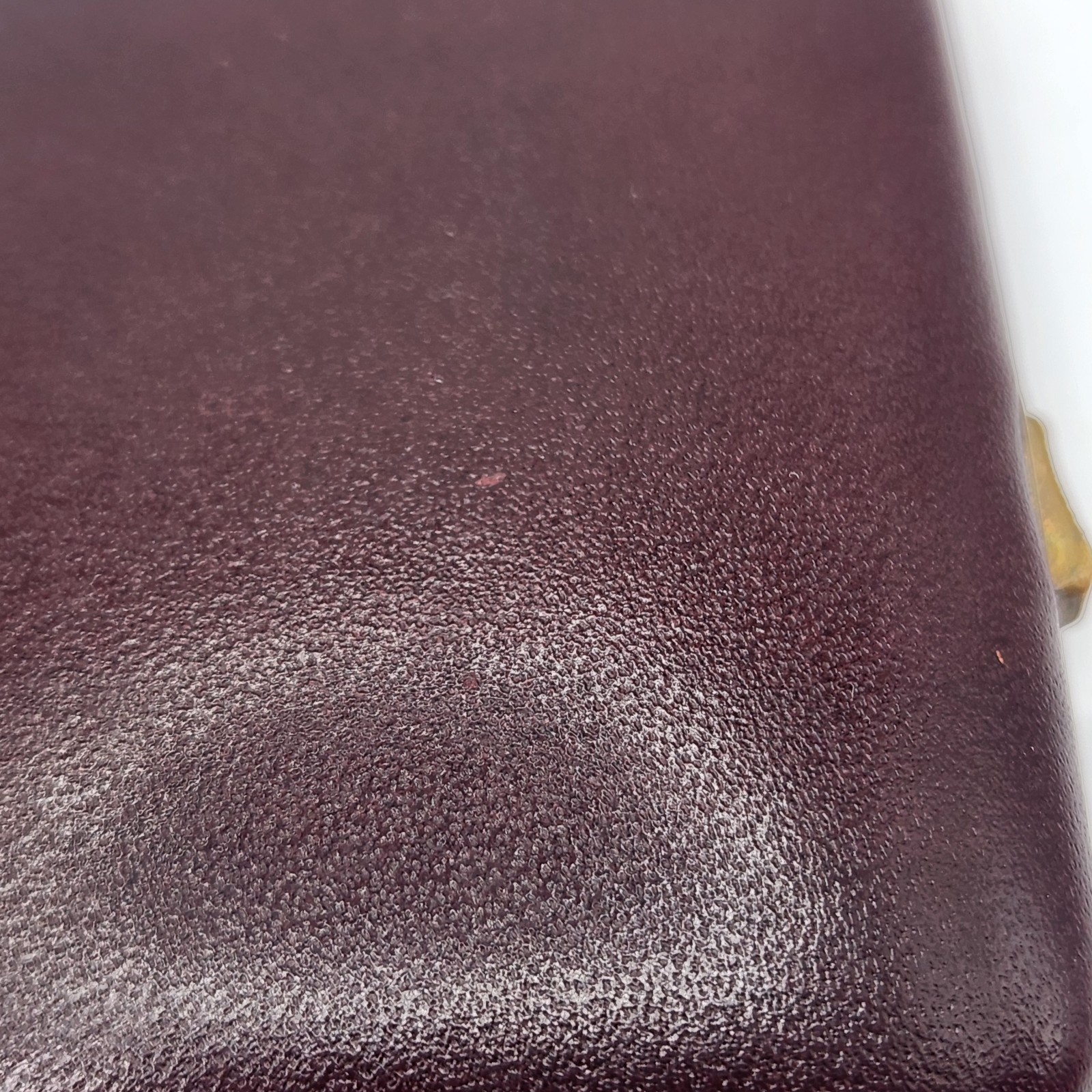 Vintage 1960’s Buxton Maroon Leather 4-Key Holder “KEY-TAINER” Saddle Cowhide