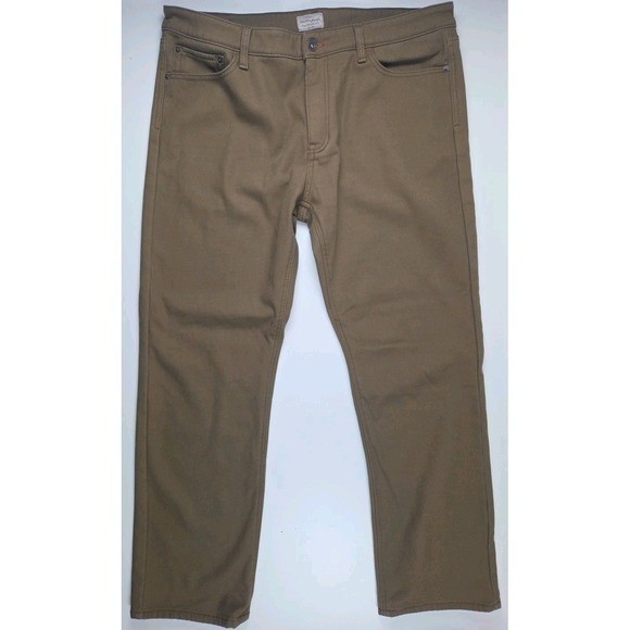 Weatherproof Vintage Men’s Bonded Fleece Lining Stretch Canvas Pant 40×32