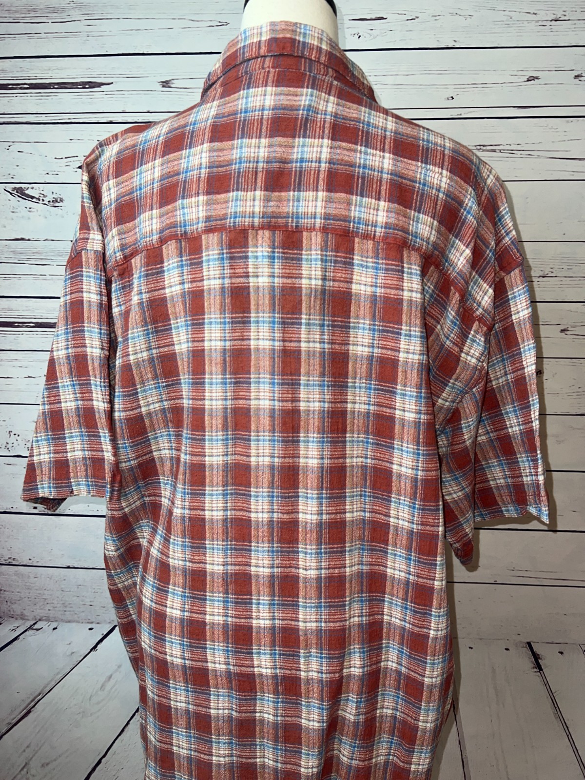 US Expedition Original Mens Shirt size XL Extra Large Vintage NWT Plaid Outdoor