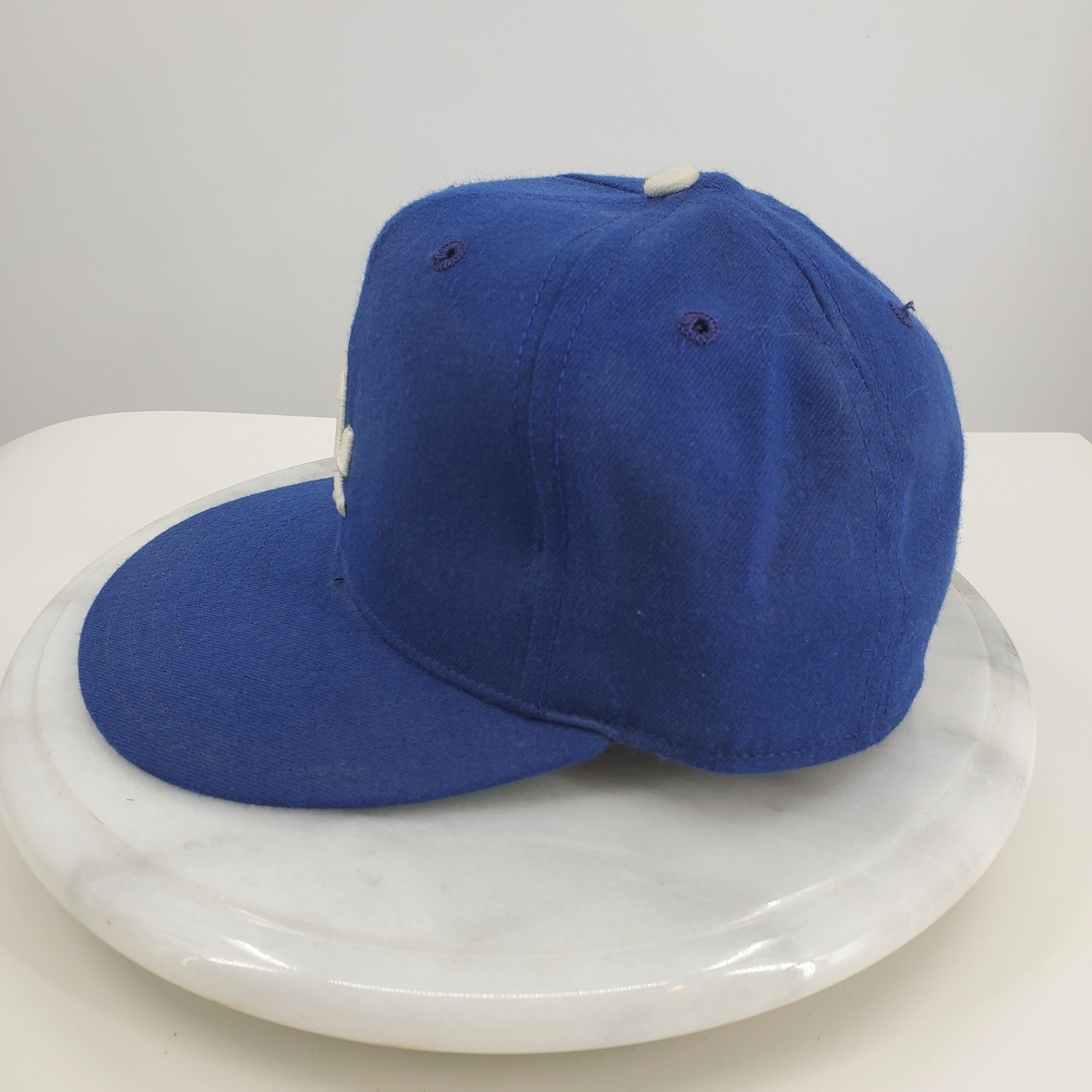 Vintage New Era LA Dodgers Diamond Collection USA Hat Fitted 7 MLB Pro Model