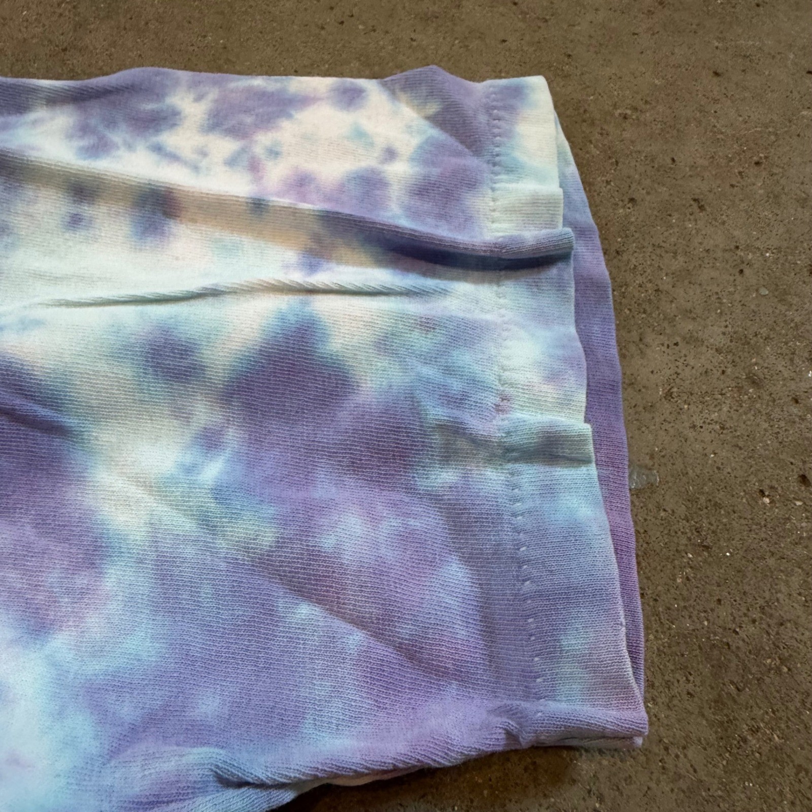 Vintage CSNY Crosby Stills Nash & Young Tour T-Shirt XL Purple Tie Dye 90s Band
